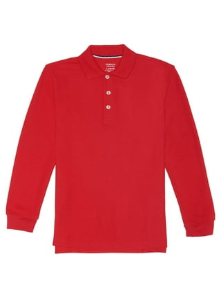 Long sleeve uniform polo shirts hotsell