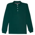 thumbnail image 1 of French Toast Toddler Boys School Uniform Long Sleeve Pique Polo Shirt, 1 of 2