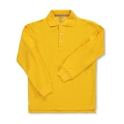 FRENCH TOAST Toddler Boys School Uniform Long Sleeve Pique Polo Shirt