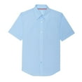 thumbnail image 1 of French Toast Toddler Boys School Uniform Short Sleeve Classic Button-Up Dress Shirt, 1 of 2