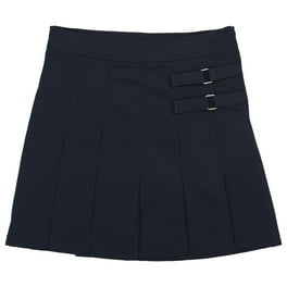 French Toast Big Girls Plus Two Tab Pleated Skort Walmart