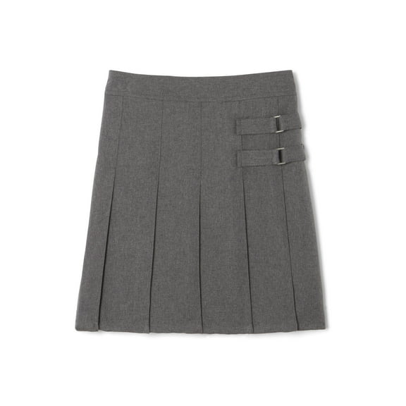 French Toast Toddler Girls School Uniform Adjustable Waist 2-Tab Scooter Skirt