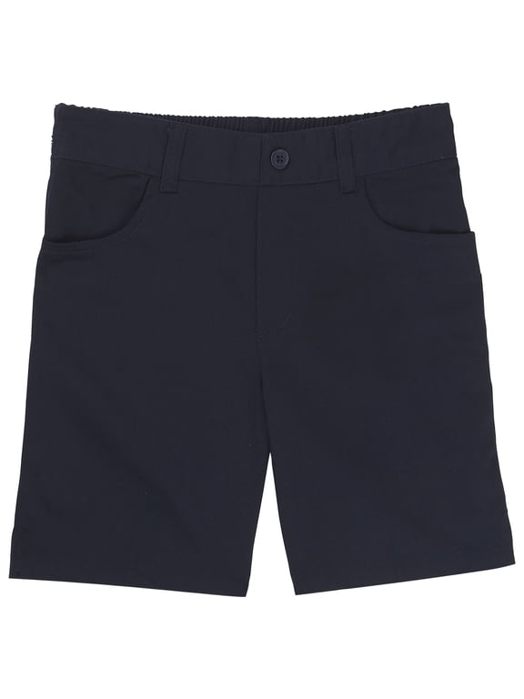 Girls School Uniform Pull-On Twill Shorts, Sizes 4-20