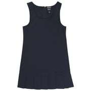 French Toast Girls School Uniform Ribbon Bow Pleated Jumper Dress, Sizes 4-20