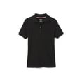 thumbnail image 1 of French Toast Toddler Girls School Uniform Short Sleeve Picot Collar Interlock Polo Shirt, 1 of 2