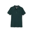 thumbnail image 1 of French Toast Toddler Girls School Uniform Short Sleeve Picot Collar Interlock Polo Shirt, 1 of 2