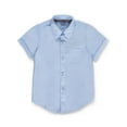 thumbnail image 1 of French Toast Unisex S/S Button-Down Shirt Color: blue Size: 10h, 1 of 2