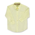 thumbnail image 1 of French Toast Unisex L/S Button-Down Shirt (Sizes 8 - 20) - yellow, 18 (Big Boys), 1 of 1