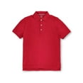 thumbnail image 1 of French Toast Unisex S/S Pique Polo Color: red Size: 14/16, 1 of 1