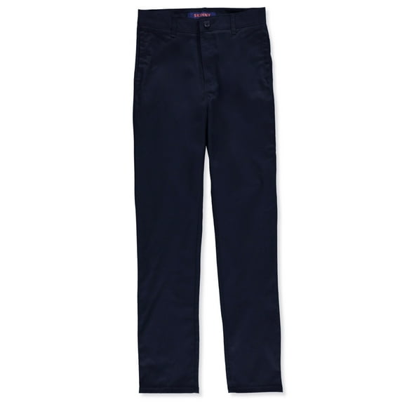 French Toast Women's Skinny Pants Color: navy Size: womens 8
