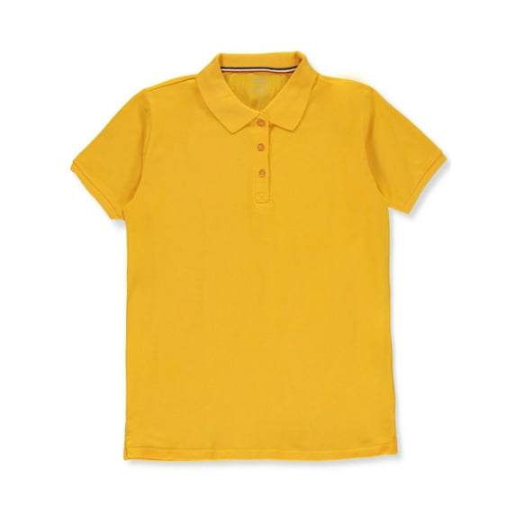 French Toast Women's Stretch Pique Polo Color: gold Size: xs