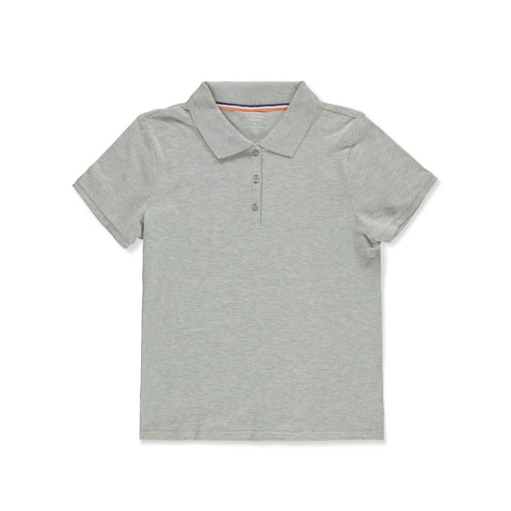 French Toast Women's Stretch Pique Polo Color: gray Size: xl