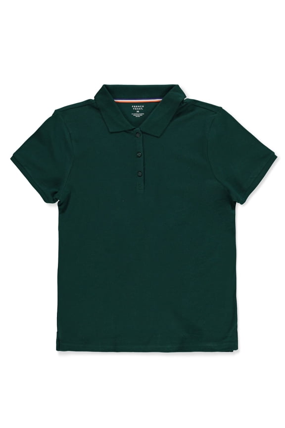 Women's Stretch Pique Polo Color: green Size: xs