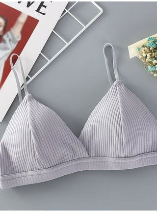 Girls' Best Triangle Cotton Bra with Super Soft Cotton Fabric, Adjustable  Straps by Yellowberry®