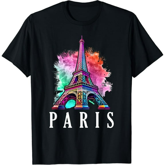 French Tshirt Paris Gift Eiffel Tower Marseille Bonjour Men T-Shirt