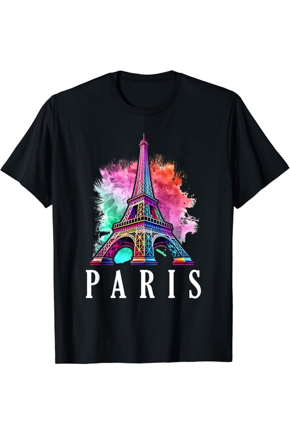 French Tshirt Paris Gift Eiffel Tower Marseille Bonjour Men T-Shirt