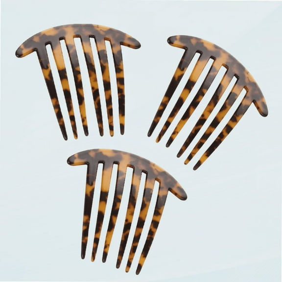 French Twist Comb Made in France Tortoise Shell - Set of Three (3)