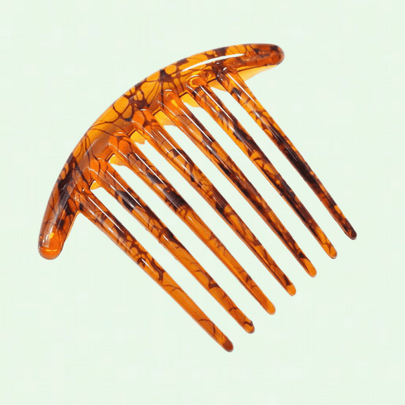 French Twist Comb (set of 5) in Tortoise Shell