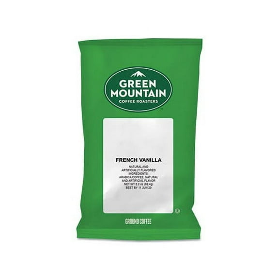 French Vanilla Coffee Fraction Packs 2.2oz, 50/Carton