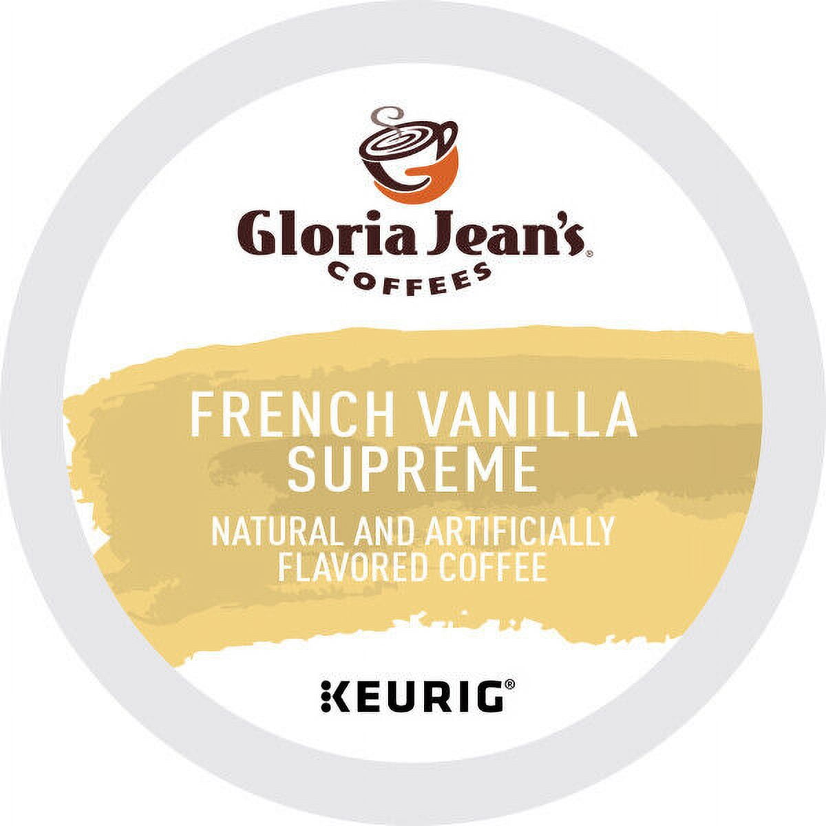 French Vanilla Supreme, Keurig K-Cup Pod, 48ct (2Boxes of 24Pods)