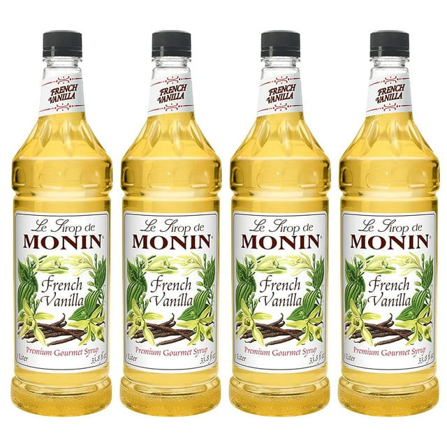 French Vanilla Syrup with BPA Free Pump, Boxed, Versatile Flavor