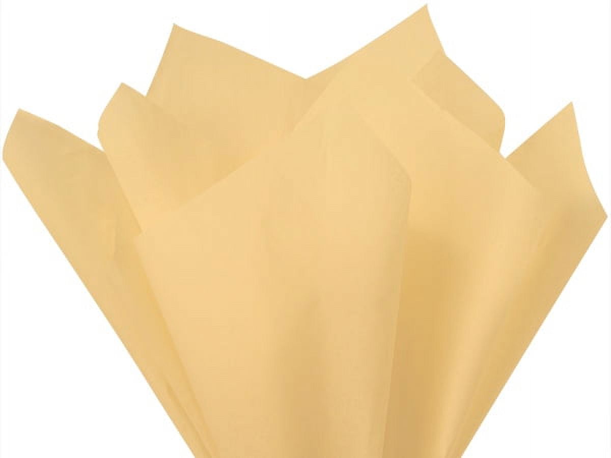Antique Gold Tissue Paper Sheets - 24-Pack Bulk Gift Wrap, 20" X 26", Premium Acid-Free For Birthdays, Holidays