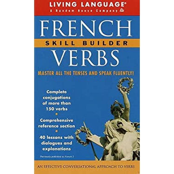 Pre-Owned Living Language French Verbs: Skill Builder (Unknown) 0609804324 9780609804322