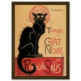 thumbnail image 1 of French Vintage Advertising Tournee Du Chat Noir The Black Cat Rodolphe Salis Artwork Framed Wall Art Print A4, 1 of 4