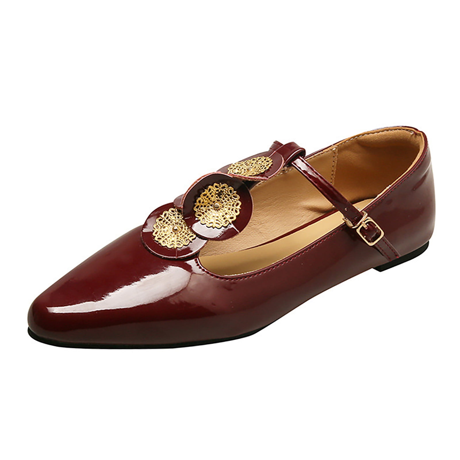 pointed low heel shoes