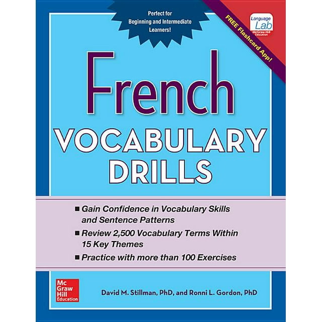 French Vocabulary Drills (Paperback)