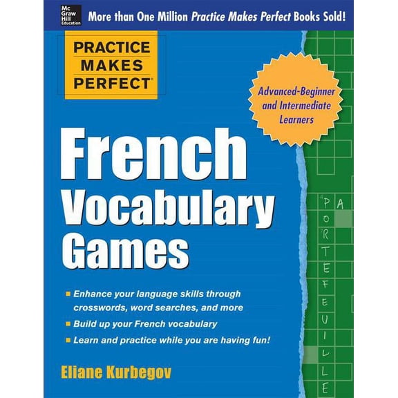 French Vocabulary Games, (Paperback)