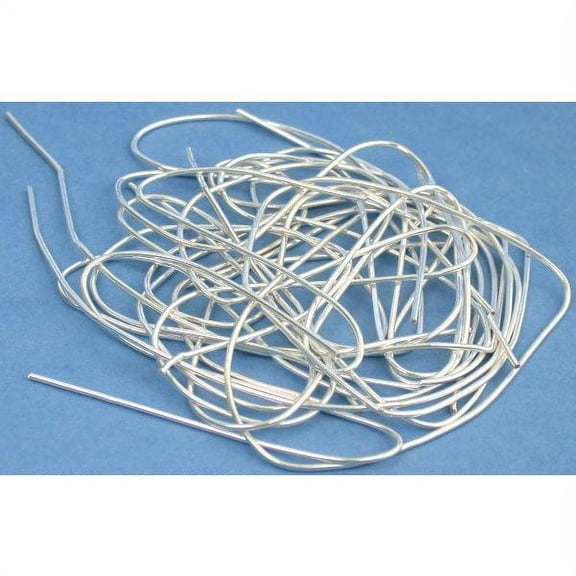 French Wire Bead Stringing Jewelry Silver Tone Fine