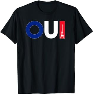 French Word Oui Meaning Yes Funny French Teacher Gift T-Shirt - Walmart.com