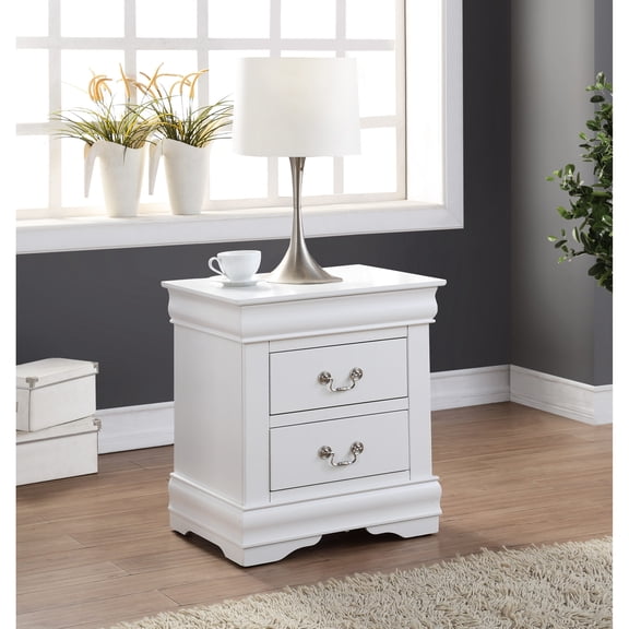 French dovetail construction / Long-lasting nightstand / Tidy bedside area
