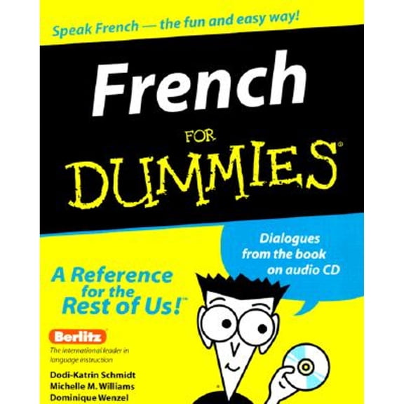 Pre-Owned French for Dummies (Paperback) by Dodi-Katrin Schmidt, Michelle M Williams, Dominique Wenzel
