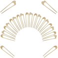 thumbnail image 1 of French hair pin Metal shaped hair pins (Pack of 4) - French pins for thick hair - Elegant Hair Fork Hair pin for Buns Women Girls Hairstyle, 1 of 5