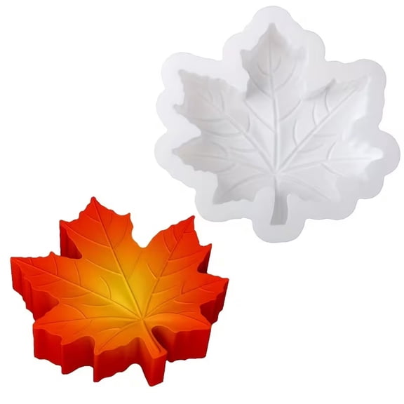 French mousse cake mold | Maple leaf shaped silicone mold | Party dessert tools | Kitchen baking essentials