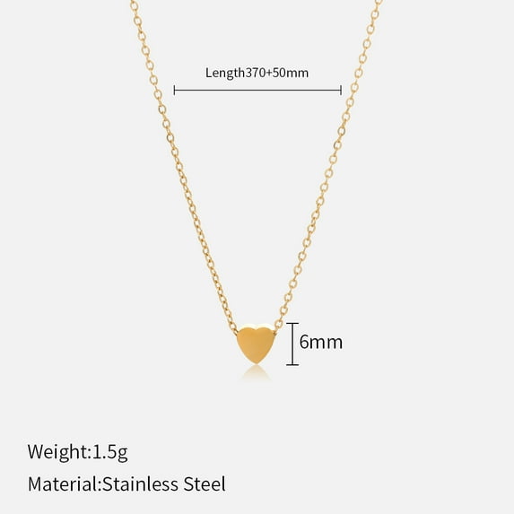 French retro star, moon, sun, heart necklace, fashionable women's pendant necklace