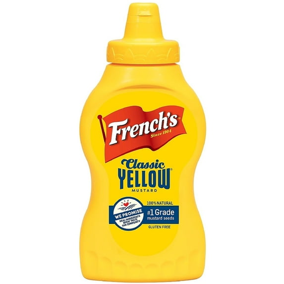French's Classic Yellow Mustard 8 oz (Pack of 4)