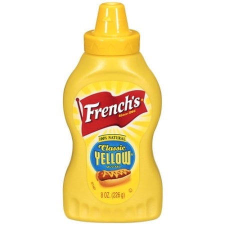 French's Classic Yellow Mustard, No Artificial Colors (Pack of 6)