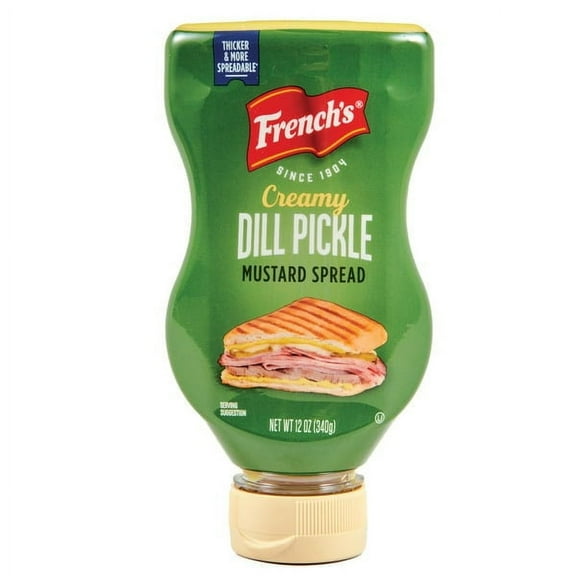 French's Creamy Dill Pickle Mustard 12 oz (Pack of 4)