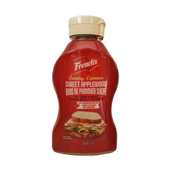 French's, Creamy Sweet Applewood Mustard, 325ml/11 fl. oz., {Imported from Canada}
