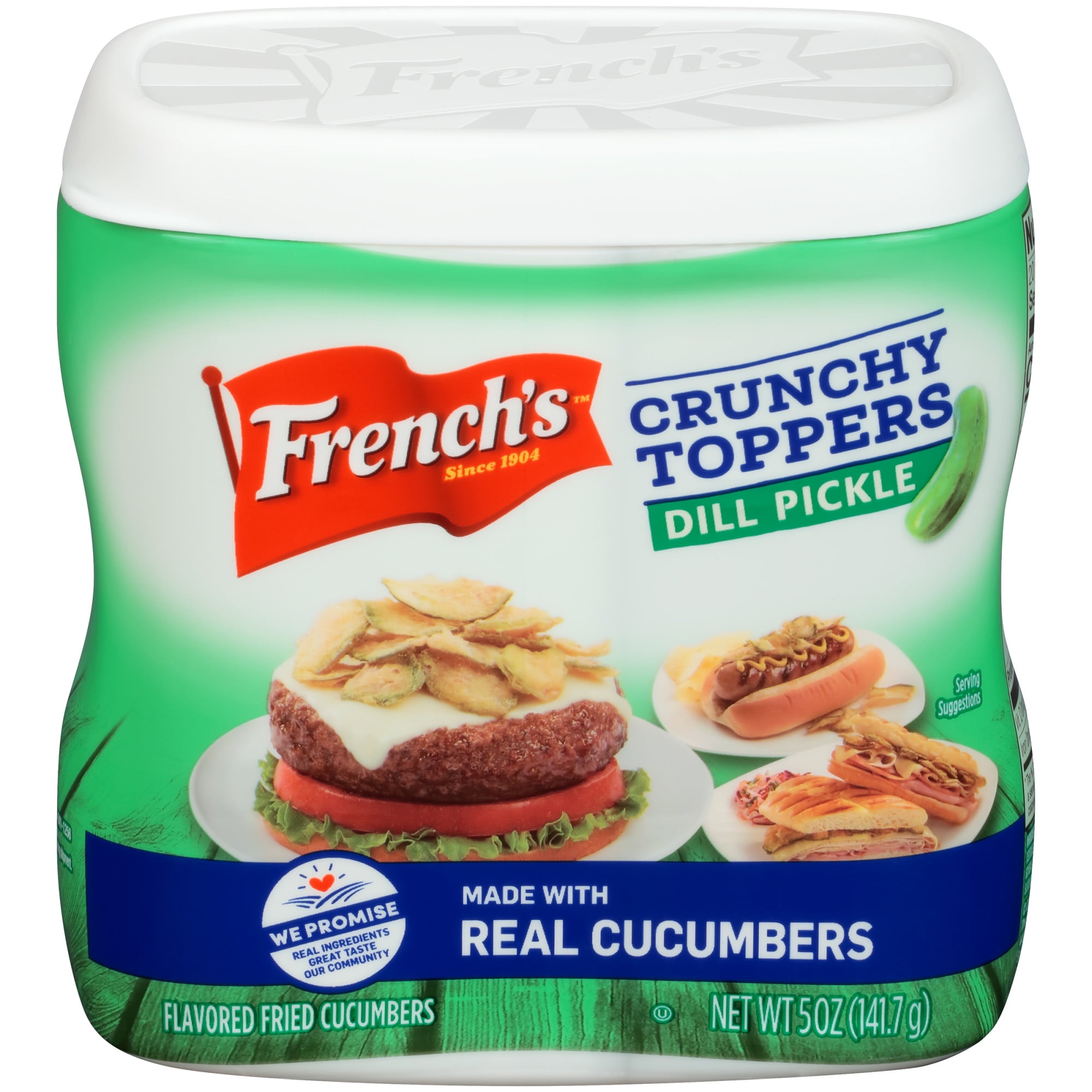 French's Dill Pickle Crunchy Toppers, 5 oz