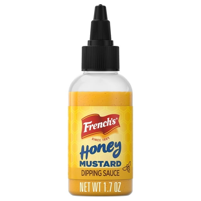French's Honey Mustard Mini Dipping Sauce, 1.700 oz Bottle(4 Packs)