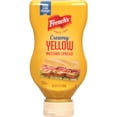 thumbnail image 1 of French's No Artificial Flavors Kosher Creamy Yellow Mustard Spread, 12.0 oz Bottle, 1 of 14
