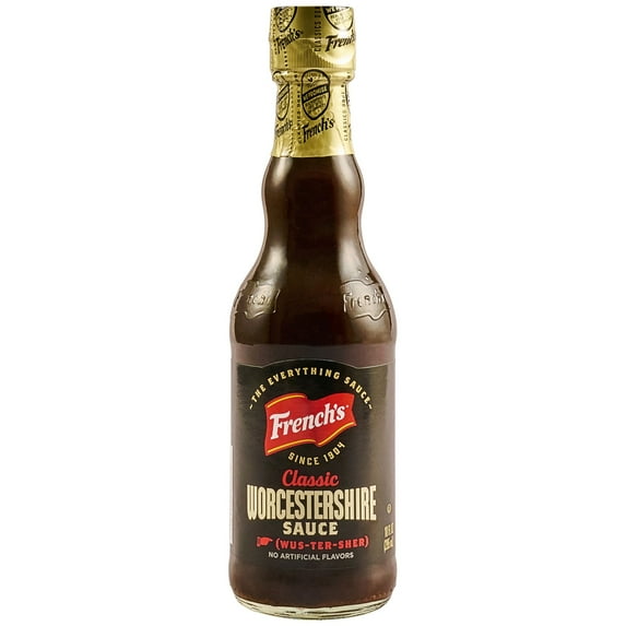 French's No Artificial Flavors Kosher Worcestershire Sauce, 10.0 oz Bottle