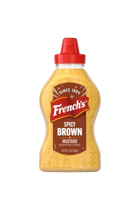 Spicy Brown Mustard, 12.0 oz Bottle
