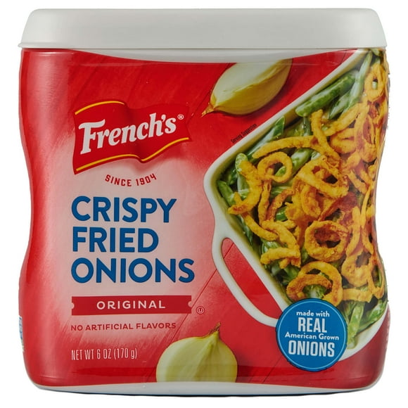 French's Non-GMO Kosher Original Crispy Fried Onions, 6.0 oz Can