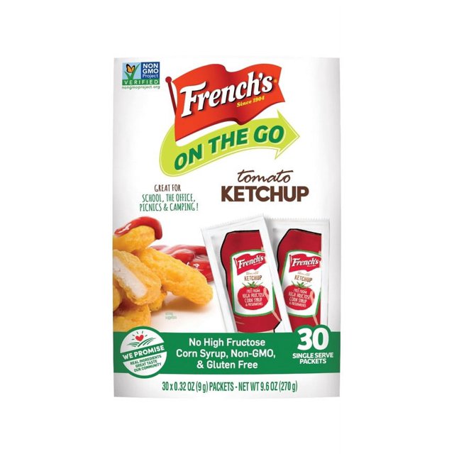 French's On The Go Ketchup Packets, 30 Ct