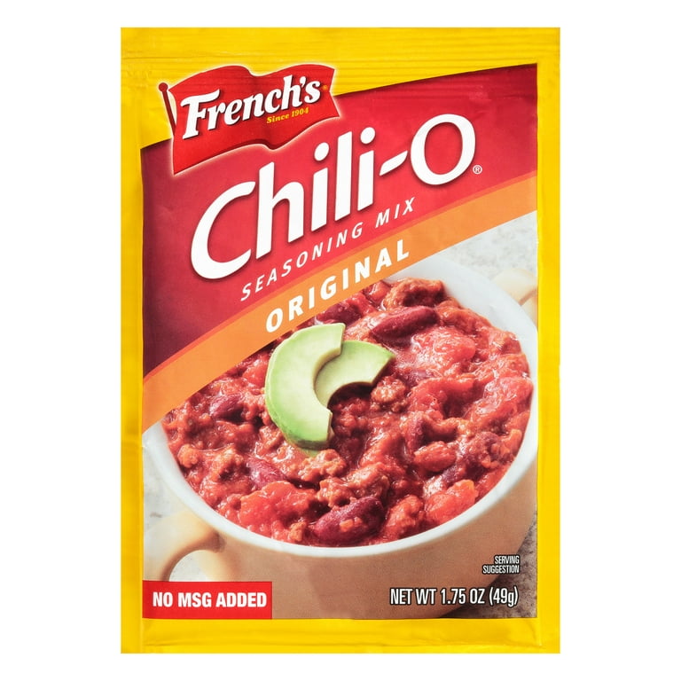 https://i5.walmartimages.com/seo/French-s-Original-Chili-O-Seasoning-Mix-1-75-oz-Mixed-Spices-Seasonings_c6cfaac1-6114-4dae-97c5-f1db986d3851.2e052647d5975f0e01afb587c5a3dbdd.jpeg?odnHeight=768&odnWidth=768&odnBg=FFFFFF